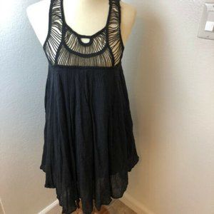 Forever 21 Crochet Sun Dress Tunic Beach Cover Up